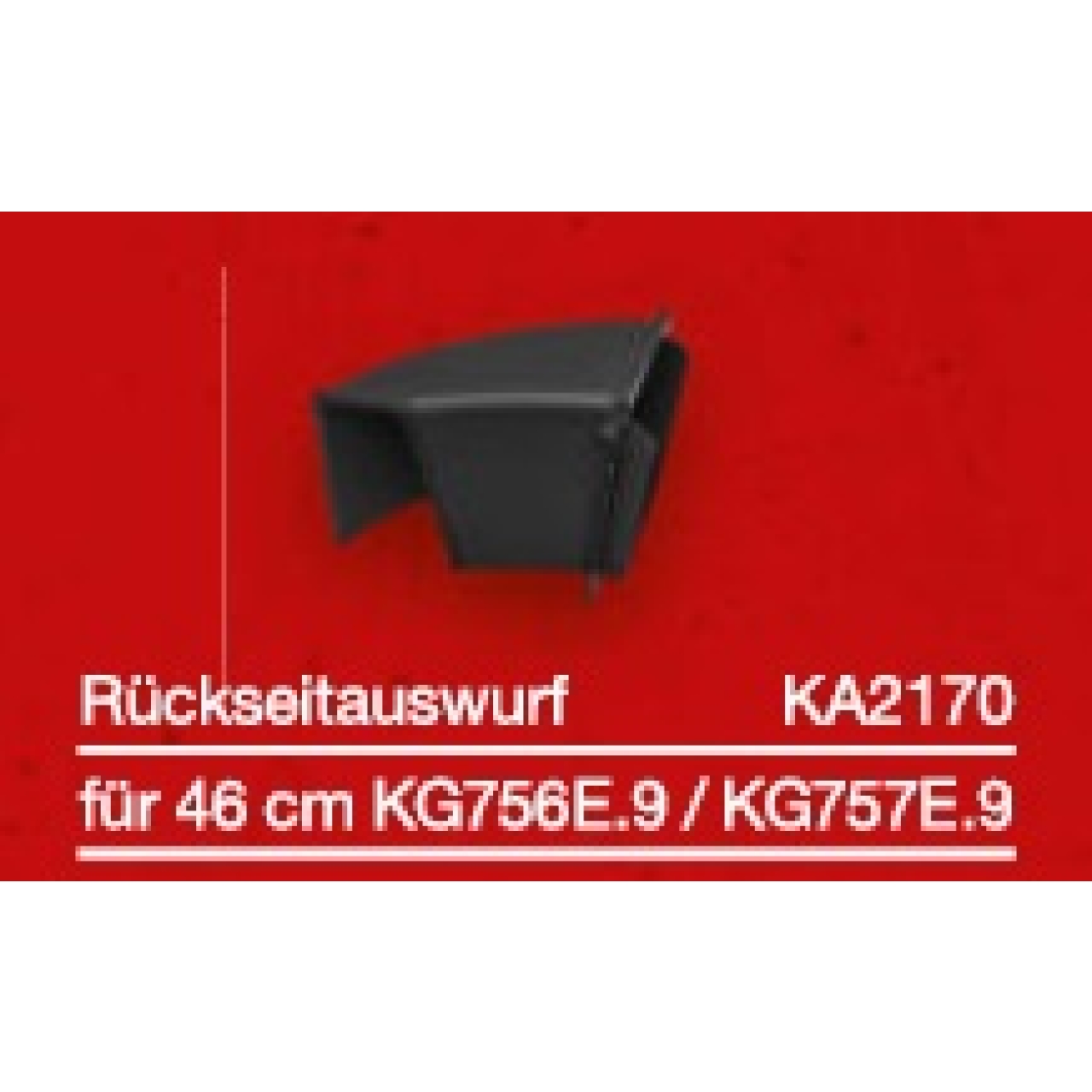 Akku Rasenmäher Rückseitenauswurf KA2170